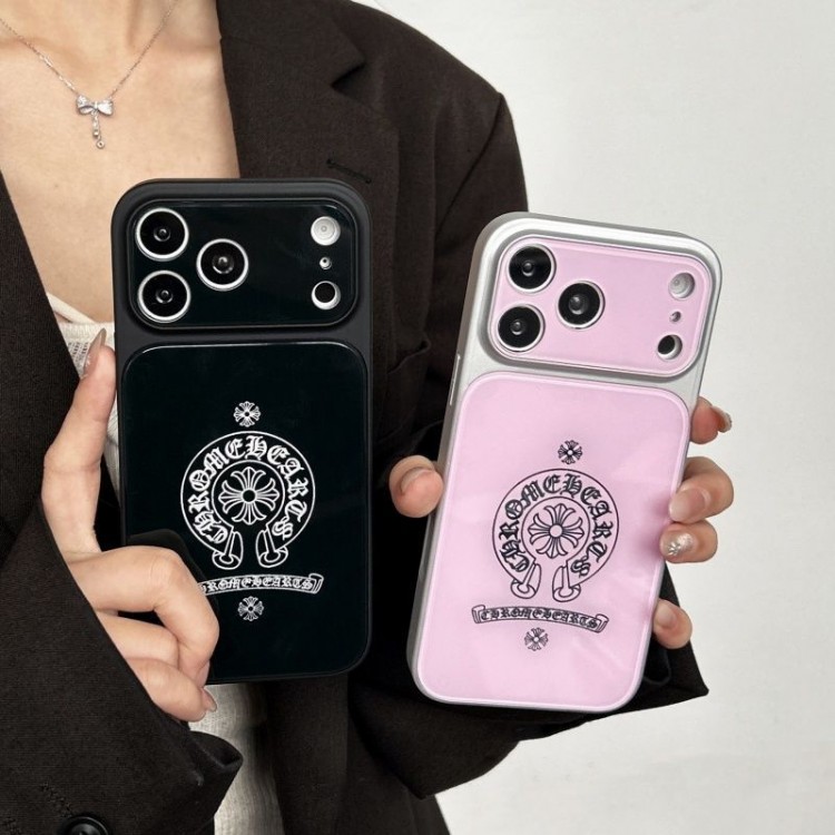 クロムハーツ Chrome Hearts iphone 17e/Air/16/15/17PRO/14/13Proブランドスマホケースレディース向けiphone 17pro max/ air /16/15/14/13Proケースiphone Air/17/16e/15/14ブランドケースメンズレディース