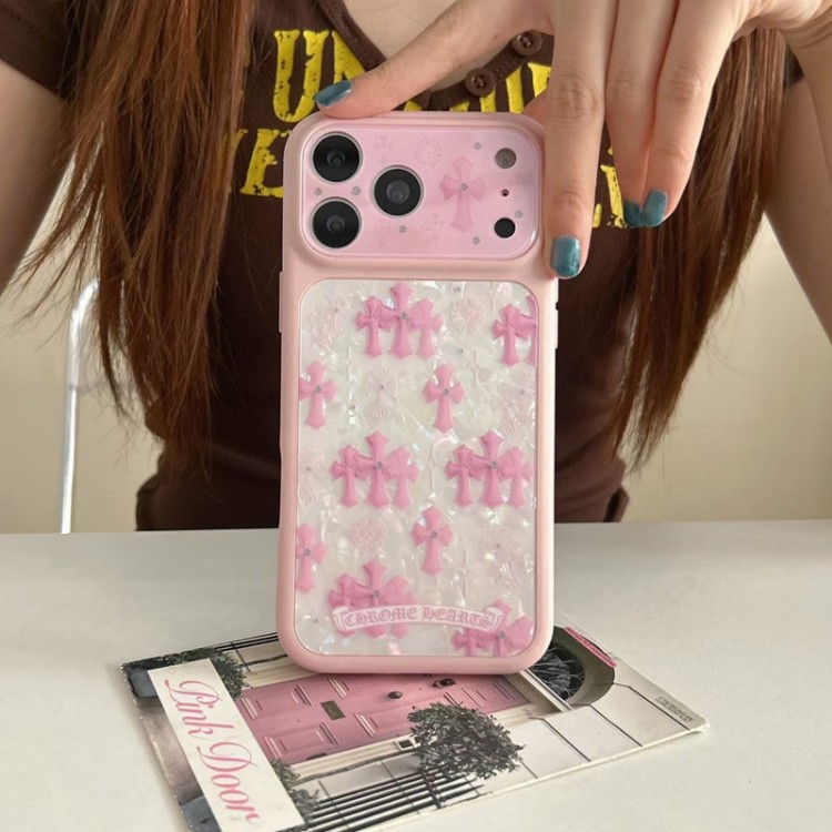 クロムハーツ Chrome Heartsハイブランドアイフォン17 プロマックス 16e 15プロ/14/13スマホケースiphone 17e/Air/16/15/17PRO/14/13Proブランドスマホケースレディース向けiphone 17pro max/ air /16/15/14/13Proケース