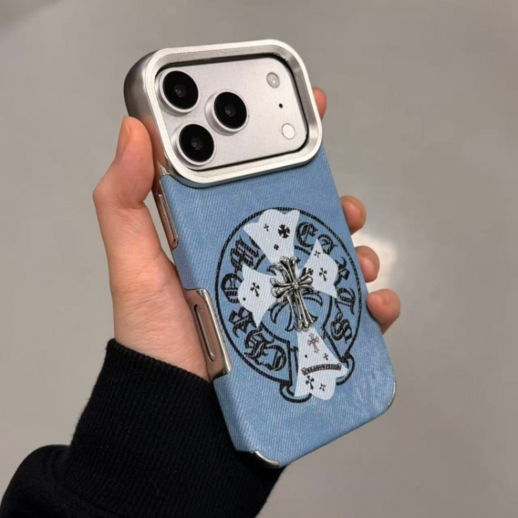 クロムハーツ Chrome Hearts iphone17 /Air/16/15/14/13 Pro Max/17eケースブランドコピー男女兼用携帯カバーiphone Air/16/15/14/17Pro Max airかわいいアイフォン17pro /16/15プロ/14/13カバー