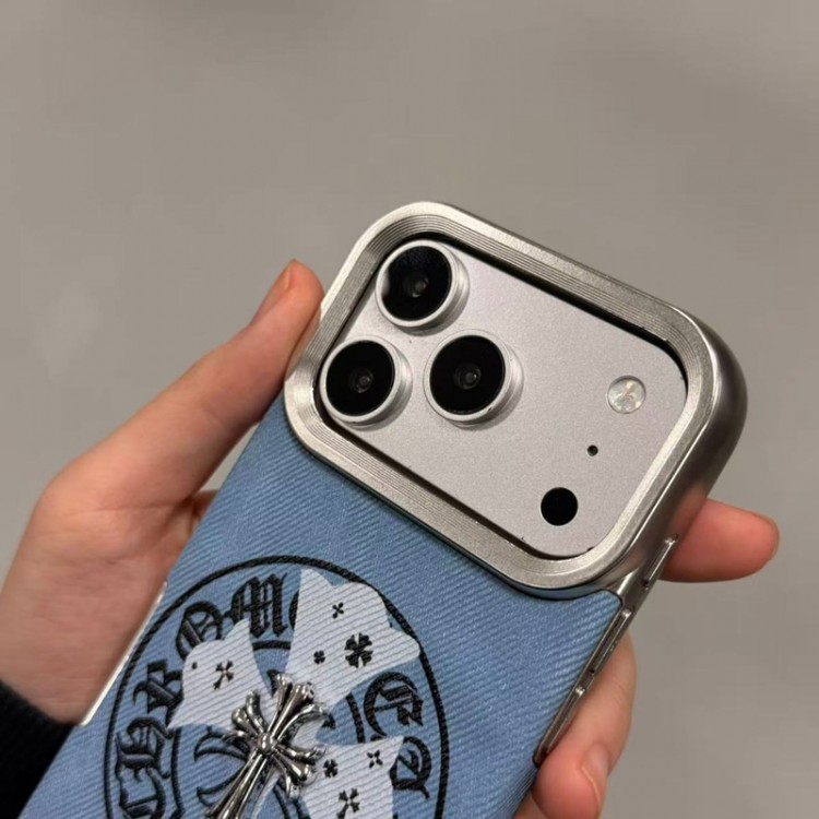 クロムハーツ Chrome Hearts iphone17 /Air/16/15/14/13 Pro Max/17eケースブランドコピー男女兼用携帯カバーiphone Air/16/15/14/17Pro Max airかわいいアイフォン17pro /16/15プロ/14/13カバー
