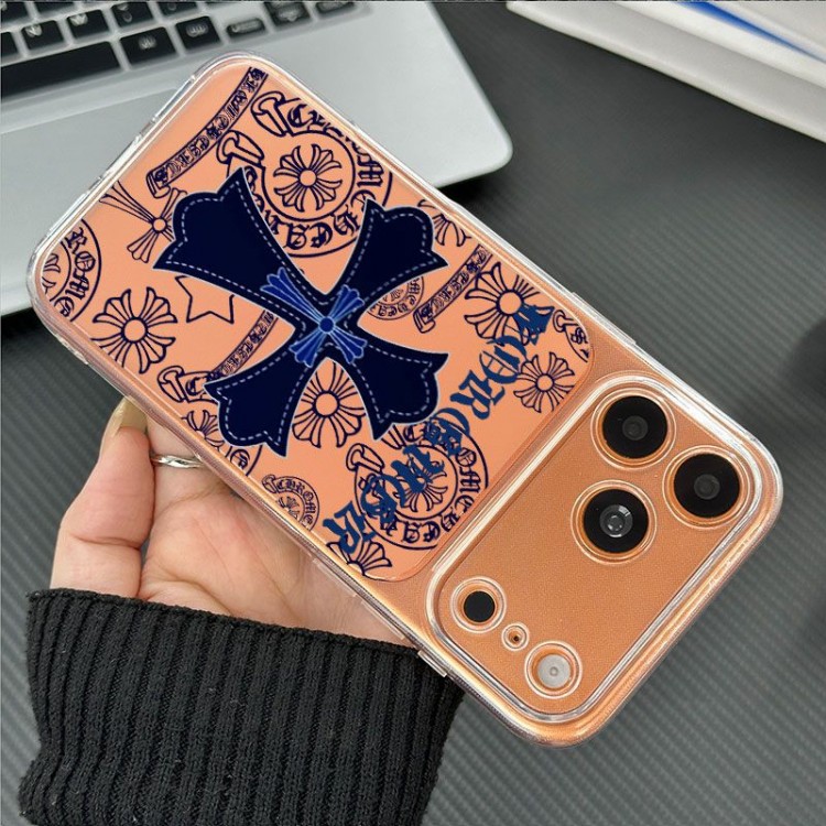 クロムハーツ Chrome Heartsハイブランドアイフォン17 18プロマックス 16e 15プロ/14/13/ultraスマホケースiphone 17e/Air/16/15/17PRO/18/18Proブランドスマホケースかわいいアイフォン18 pro max 17pro /16/15プロ/14/13カバー