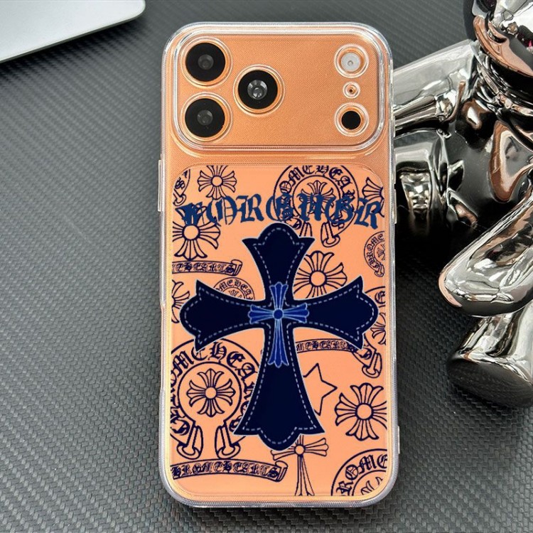 クロムハーツ Chrome Heartsハイブランドアイフォン17 18プロマックス 16e 15プロ/14/13/ultraスマホケースiphone 17e/Air/16/15/17PRO/18/18Proブランドスマホケースかわいいアイフォン18 pro max 17pro /16/15プロ/14/13カバー