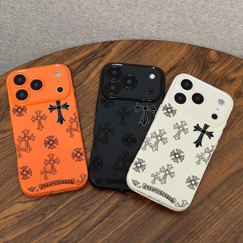 クロムハーツ Chrome Hearts iphone17 /Air/16/15/14/13 Pro Max/17eケースブランドコピー男女兼用携帯カバーiphone Air/16/15/14/17Pro Max airかわいいアイフォン17pro /16/15プロ/14/13カバー