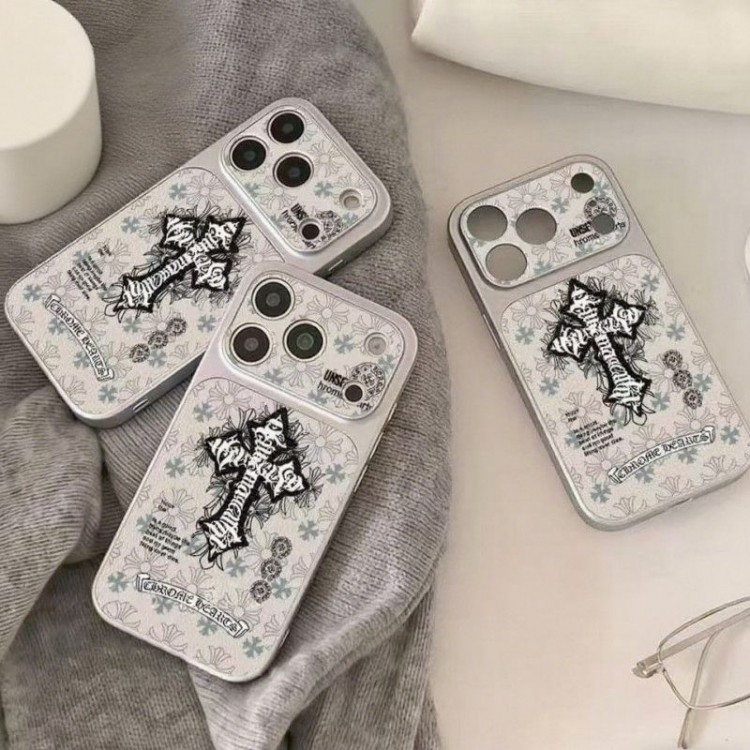 クロムハーツ Chrome Heartsブランドiphone16/15/14 17Pro/ airメンズケース かわいい アイフォン17pro /16/15プロ/14/13カバーiphone Air/17/16e/15/14ブランドケースメンズレディース