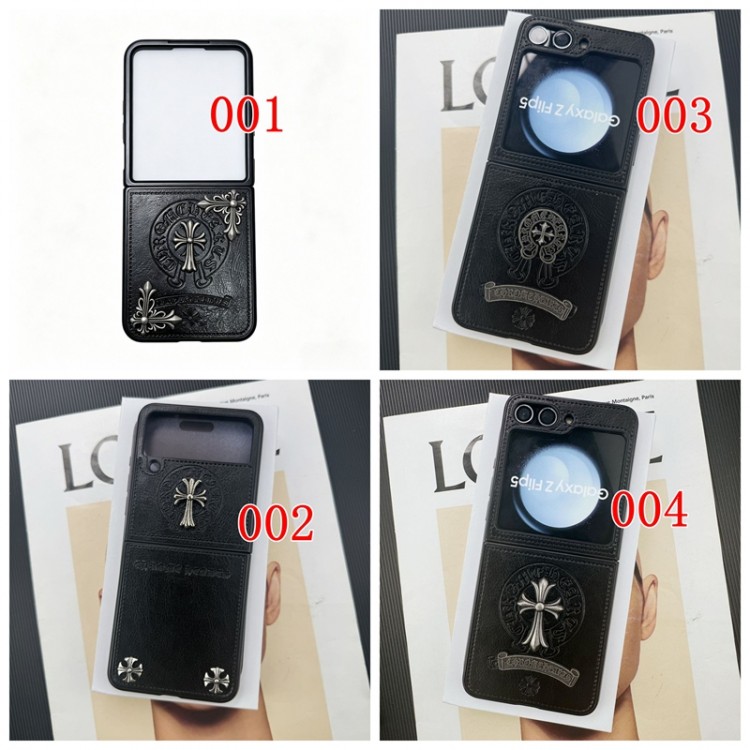 クロムハーツ Chrome Heartsハイブランドgalaxy z flip8 7 6 5/z flip4/z flip3折りたたみケースハイエンドギャラクシーgalaxy z flip8 7 6 5 4 3スマホケースファッションgalaxy z flip8 7 6 5/z flip4/z flip3ケースブランド折りたたみ型ギャラクシーz flip 8 7 6 5/z flip4/z fold5 6 7 8 ultraケースメンズ