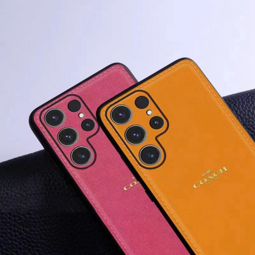 セリーヌ コーチgalaxy s22 s23 ultraケース iphone14 15カバー ブランド