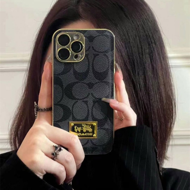 Coach コーチiphone16/15/14/13 Pro Maxケースブランドコピーかわいいアイフォン16/15プロ/14/13カバーハイエンドiphone16/15Pro Max/14plusカバー