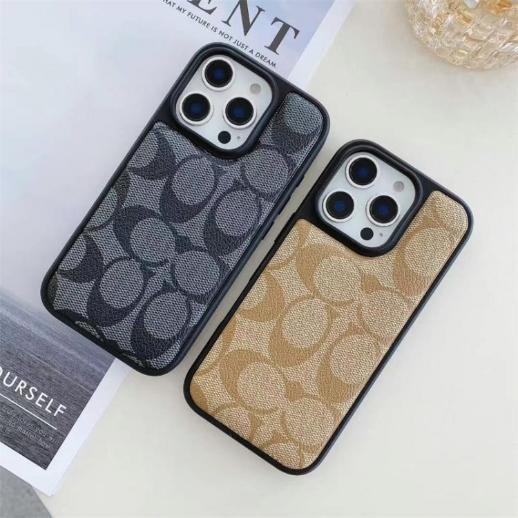 Coach コーチハイブランドアイフォン17 プロマックス 16e 15プロ/14/13スマホケース かわいい Coach アイフォン17pro /16/15プロ/14/13カバー ハイエンドiphone16/15 17Pro Max/14plusカバー