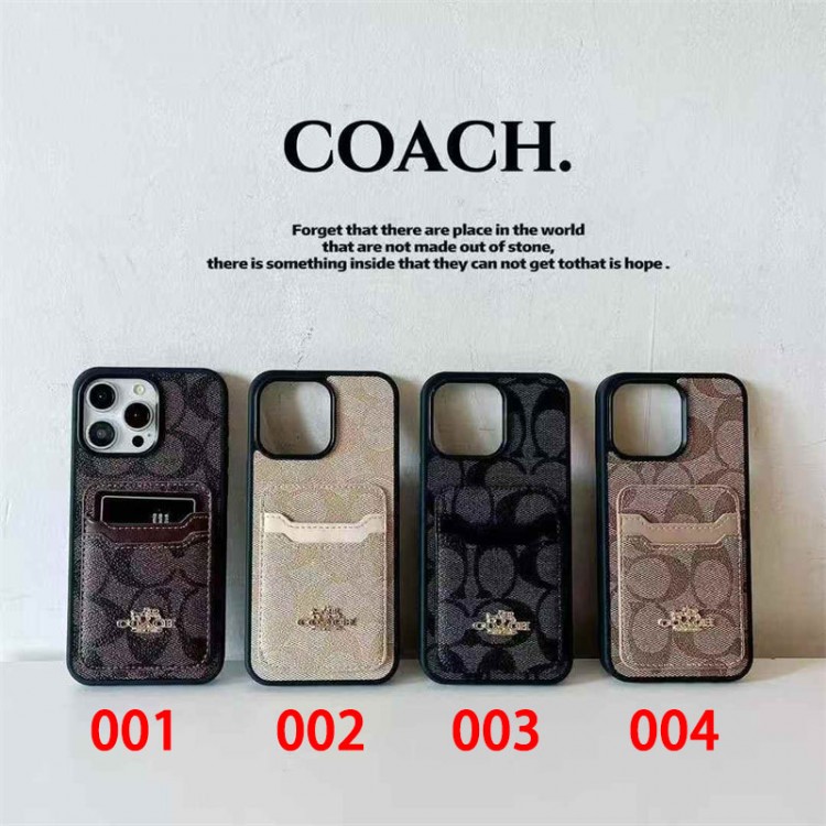 Coach コーチiphone17 air/16/15/14/13 Pro Maxケースブランドコピーかわいいアイフォン17pro /16/15プロ/14/13カバーハイエンドiphone16/15 17Pro Max/14plusカバー