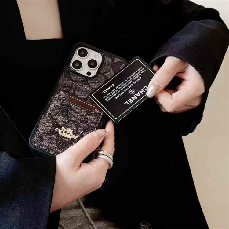 Coach コーチiphone17 air/16/15/14/13 Pro Maxケースブランドコピーかわいいアイフォン17pro /16/15プロ/14/13カバーハイエンドiphone16/15 17Pro Max/14plusカバー