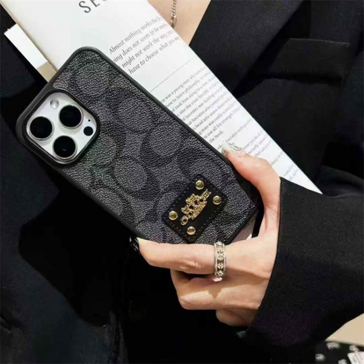 Coach コーチハイブランドアイフォン17 プロマックス 16e 15プロ/14/13スマホケース男女兼用携帯カバーiphone16/15/14/17Pro Max airかわいいアイフォン17pro /16/15プロ/14/13カバー