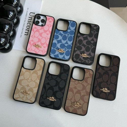 Coach コーチハイブランドアイフォン17 プロマックス 16e 15プロ/14/13スマホケース男女兼用携帯カバーiphone16/15/14/17Pro Max airハイエンドiphone16/15 17Pro Max/14plusカバー
