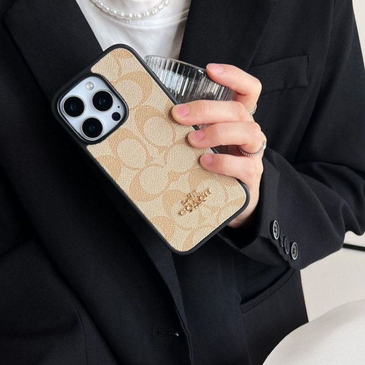 Coach コーチハイブランドアイフォン17 プロマックス 16e 15プロ/14/13スマホケース男女兼用携帯カバーiphone16/15/14/17Pro Max airハイエンドiphone16/15 17Pro Max/14plusカバー