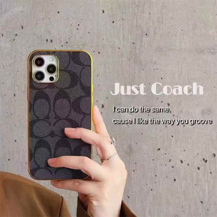 Coach コーチiphone17 /air/16/15/14/13 Pro Maxケースブランドコピーレディース向けiphone 17pro max/ air /16/15/14/13Proケースかわいいアイフォン17pro /16/15プロ/14/13カバー