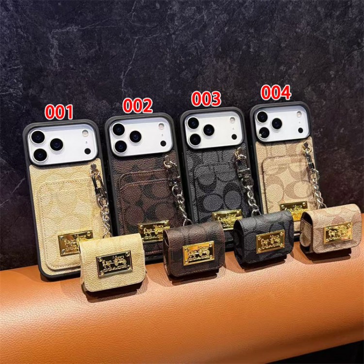 Coach コーチ男女兼用携帯カバーiphone Air/16/15/14/17Pro Max air iphone Air/17/16e/15/14ブランドケースメンズレディースハイエンドiphone16/15 17Pro Max/14plusカバー