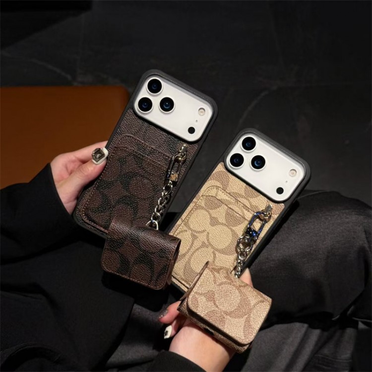 Coach コーチiphone17 /Air/16/15/14/13 Pro Maxケースブランドコピーiphone Air/17/16e/15/14ブランドケースメンズレディースハイエンドiphone16/15 17Pro Max/14plusカバー