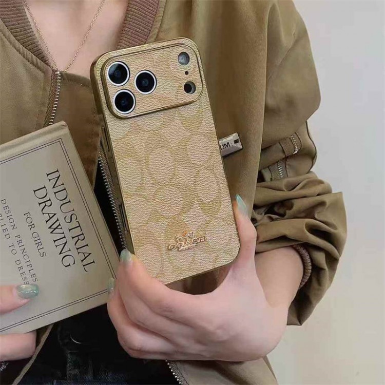 Coach コーチ男女兼用携帯カバーiphone Air/16/15/14/17Pro Max airブランドiphone16/15/14 17Pro/ airメンズケースかわいいアイフォン17pro /16/15プロ/14/13カバー