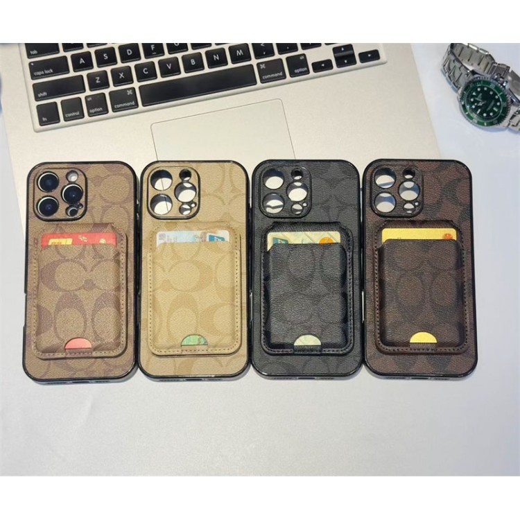 Coach コーチiphone Air/16/15/17PRO/14/13Proブランドスマホケースブランドiphone16/15/14 17Pro/ airメンズケースかわいいアイフォン17pro /16/15プロ/14/13カバー