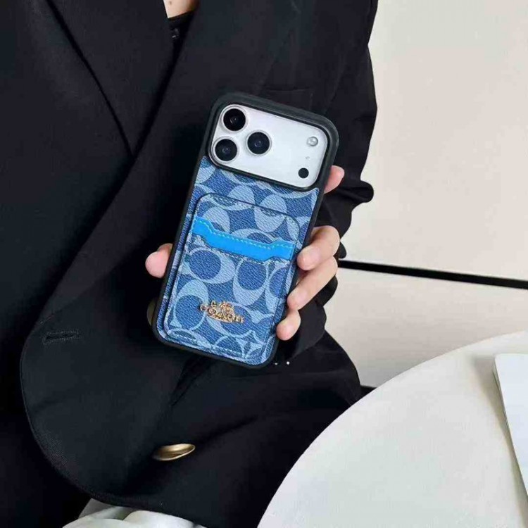 Coach コーチブランドgalaxy s23/s24 ultra/s25+スマホケースブランドiphone 14 15 16 17pro max携帯カバーコピーギャラクシーs23 s24 ultra S25plusブランドケース男性愛用galaxy s23/s24/s25ブランドケース女性向け