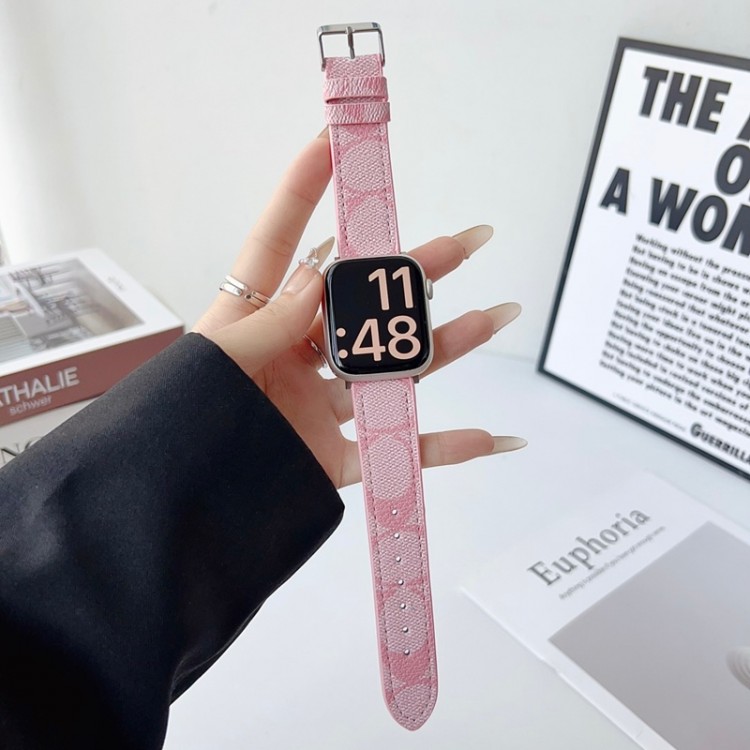 Coach コーチハイブランドアップルウォッチ11 10 9 8/se2/se3革ベルト 耐久性男性向けアップルウオッチ se3/se2/7 8 9 10 11スポーツベルト 上質ブランドiwatch 11 7 8 9 10バンド 丈夫ブランド apple watch ultra3 ultra 2 49mmシリコンバンド 痛くない