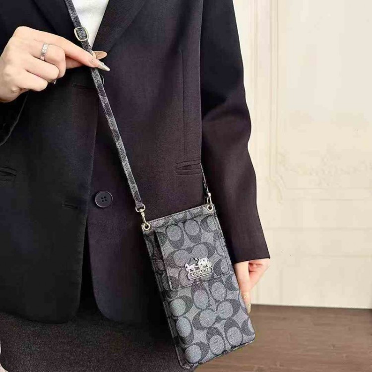 Coach コーチブランドxperia 5 vi 1vii/10 v/1 iv ギャラクシーs26 ultra s25 s24 アイホンAir 14 15 16 17pro スマホケースブランドxperia 1 vi/10 v/1 iv/5 iv携帯カバーおしゃれxperia 1 iv/5 iv/10 v革製ケースハイエンドスマホケースアイフォン17 pro 16 pro max 15plus