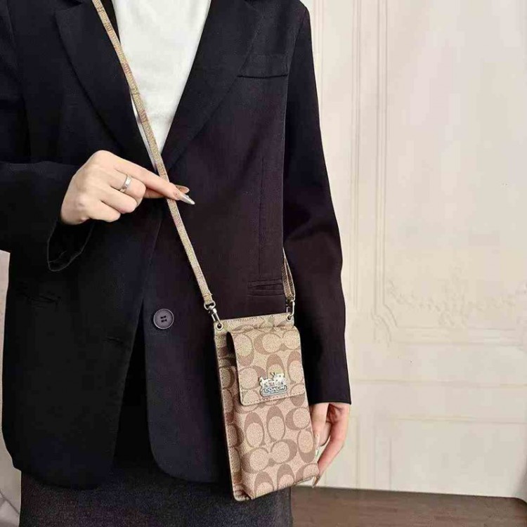 Coach コーチブランドxperia 5 vi 1vii/10 v/1 iv ギャラクシーs26 ultra s25 s24 アイホンAir 14 15 16 17pro スマホケースブランドxperia 1 vi/10 v/1 iv/5 iv携帯カバーおしゃれxperia 1 iv/5 iv/10 v革製ケースハイエンドスマホケースアイフォン17 pro 16 pro max 15plus