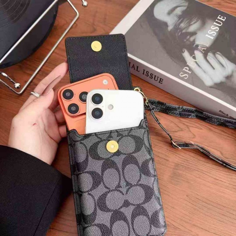 Coach コーチブランドxperia 5 vi 1vii/10 v/1 iv ギャラクシーs26 ultra s25 s24 アイホンAir 14 15 16 17pro スマホケースブランドxperia 1 vi/10 v/1 iv/5 iv携帯カバーおしゃれxperia 1 iv/5 iv/10 v革製ケースハイエンドスマホケースアイフォン17 pro 16 pro max 15plus