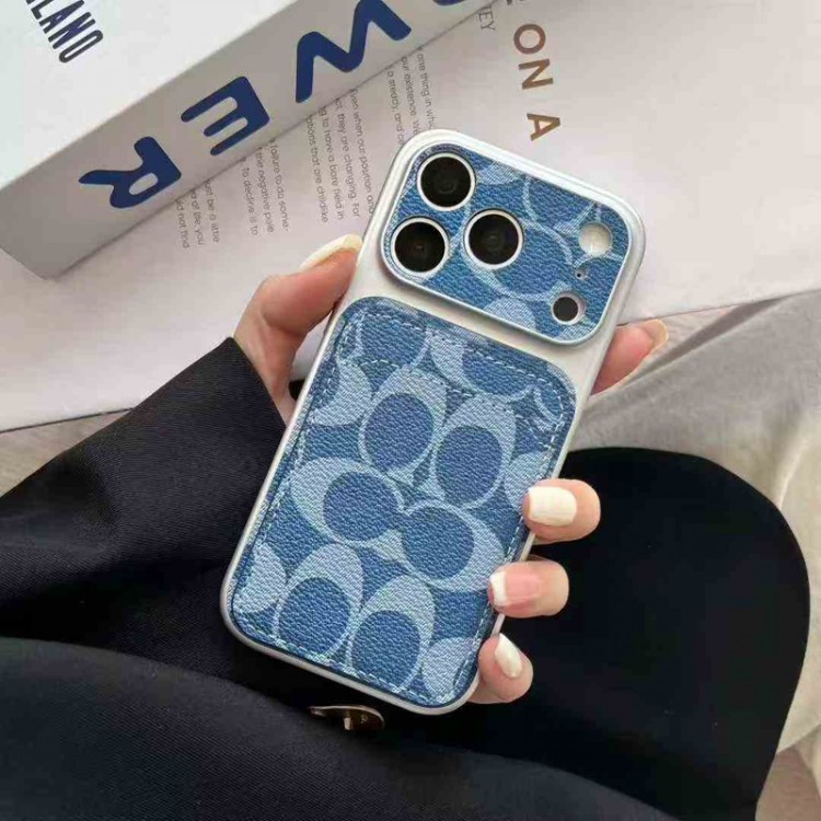 Coach コーチ男女兼用携帯カバーiphone Air/16/15/14/17Pro Max airレディース向けiphone 17pro max/ air /16/15/14/13Proケースハイエンドiphone16/15 17Pro Max/14plusカバー