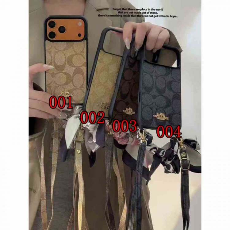 Coach コーチ男女兼用携帯カバーiphone Air/16/15/14/17Pro Max airレディース向け iphone 17pro max/ air /16/15/14/13Proケース iphone Air/17/16e/15/14ブランドケースメンズレディース