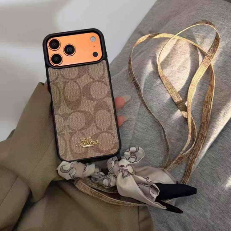 Coach コーチ男女兼用携帯カバーiphone Air/16/15/14/17Pro Max airレディース向け iphone 17pro max/ air /16/15/14/13Proケース iphone Air/17/16e/15/14ブランドケースメンズレディース