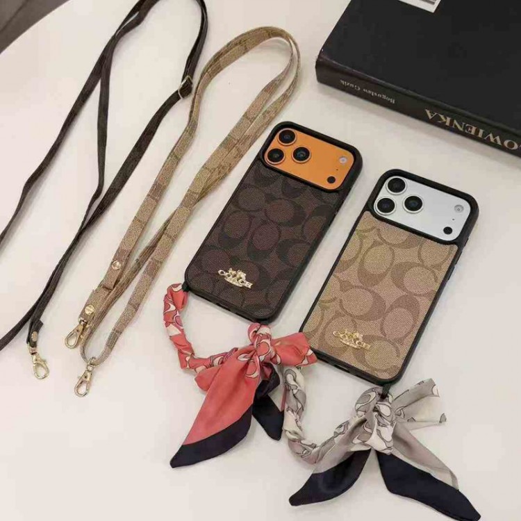 Coach コーチ男女兼用携帯カバーiphone Air/16/15/14/17Pro Max airレディース向け iphone 17pro max/ air /16/15/14/13Proケース iphone Air/17/16e/15/14ブランドケースメンズレディース