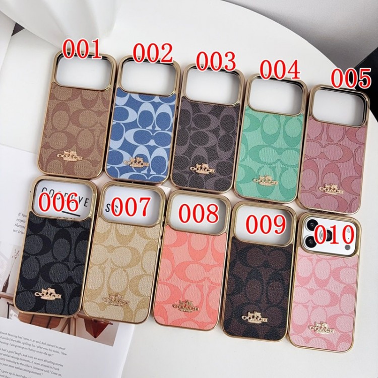 Coach コーチiphone17 /Air/16/15/14/13 Pro Max/17eケースブランドコピーかわいいアイフォン17pro /16/15プロ/14/13カバーハイエンドiphone16/15 17Pro Max/14plusカバー