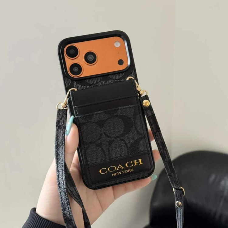 Coach コーチiphone 17e/Air/16/15/17PRO/18/18Proブランドスマホケースレディース向けiphone 17 18pro max/ ultra /16/15/14/13Proケースiphone 18/Air/17/16e/15/14ブランドケースメンズレディース