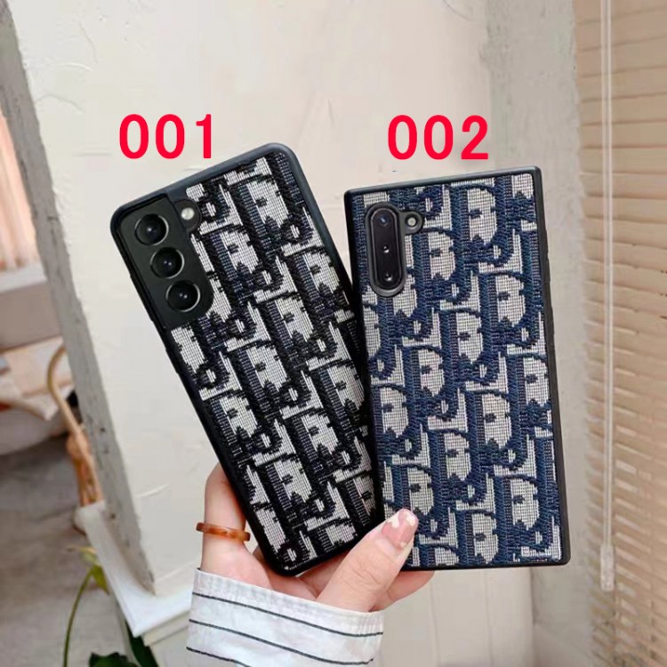 galaxyS23/S23plus/S23Ultraディオールケース ブランド 高品質 布製 ギャラクシーS23/S22plus/S22Ultraフルーカバー 人気のディオール柄 ハイエンド かわいい galaxyS22/S22Ultraスマホケース 名人愛用 セレブ専用