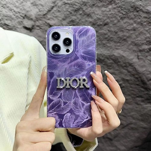 Dior ディオールハイブランドアイフォン15プロ/14/13スマホケースレディース向けiphone15/14/13Proケースハイエンドiphone15Pro Max/14plusカバー