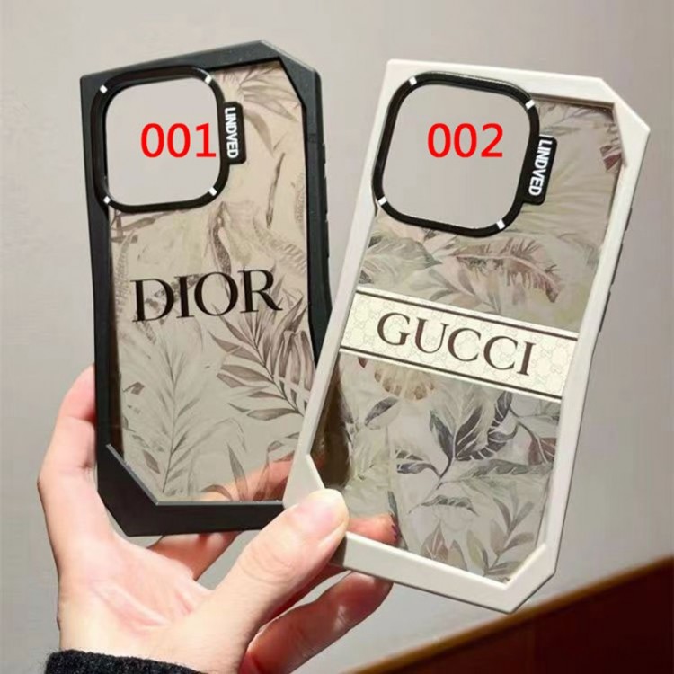 Dior ディオール Gucci グッチ ハイブランドアイフォン15プロ/14/13スマホケースiphone15/14/13Proブランドスマホケースハイエンドiphone15Pro Max/14plusカバー