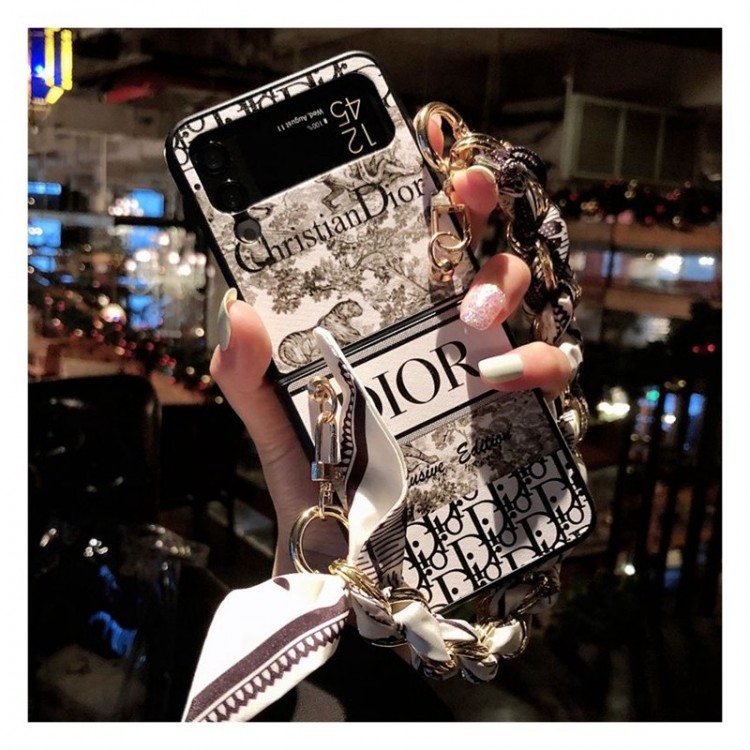 Dior ディオールgalaxy z flip5 4ブランドケースコピーgalaxy z flip5 4 3ハイブランドケースメンズレディースケース折りたたみ型ギャラクシーz flip 5/z flip4ケースメンズ