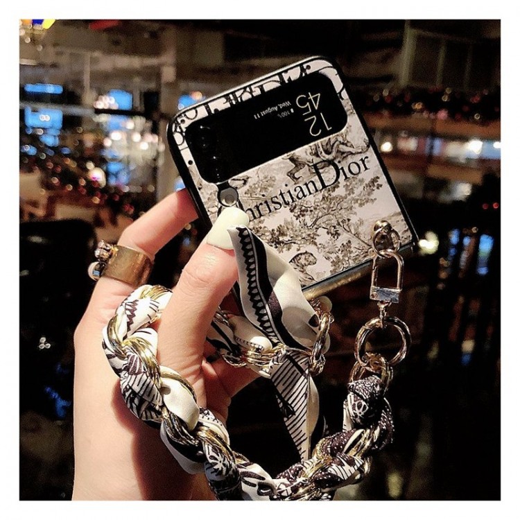 Dior ディオールgalaxy z flip5 4 6ブランドケースコピーgalaxy z flip5 4 6ハイブランドケースメンズレディースケース折りたたみ型ギャラクシーz flip 5/z flip4ケースメンズ