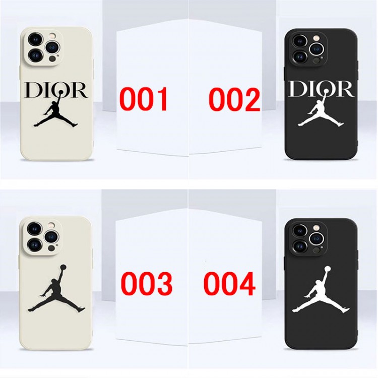 Dior ディオール JORDAN ハイブランドアイフォン15プロ/14/13スマホケースiphone15/14/13Proブランドスマホケースブランドiphone15/14Proメンズケース