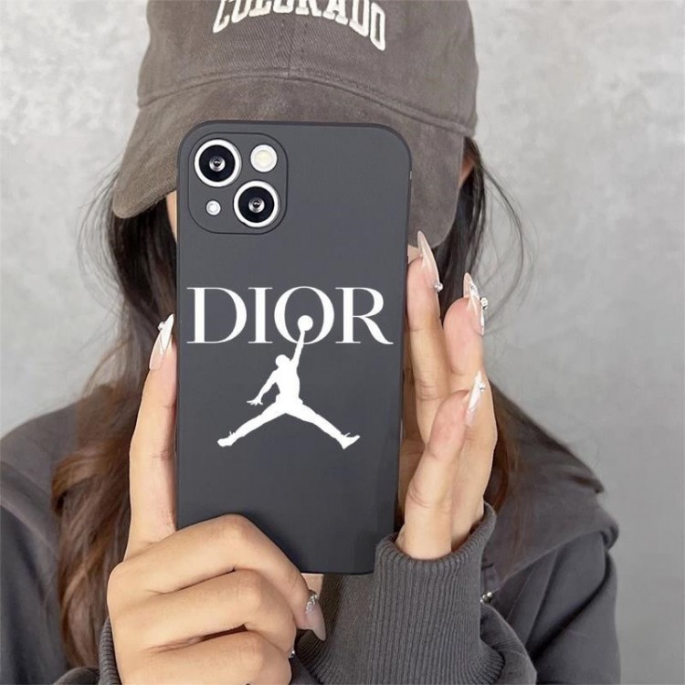 Dior ディオール JORDAN ハイブランドアイフォン15プロ/14/13スマホケースiphone15/14/13Proブランドスマホケースブランドiphone15/14Proメンズケース