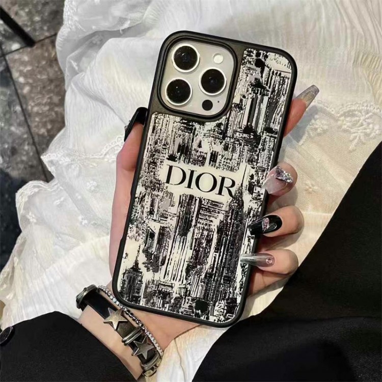 Dior ディオールiphone16/15/14/13 Pro Maxケースブランドコピー男女兼用携帯カバーiphone16/15/14/13Pro Maxかわいいアイフォン16/15プロ/14/13カバー