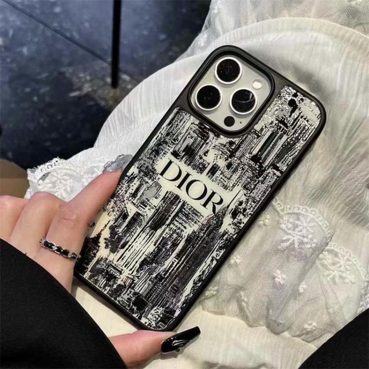 Dior ディオールiphone16/15/14/13 Pro Maxケースブランドコピー男女兼用携帯カバーiphone16/15/14/13Pro Maxかわいいアイフォン16/15プロ/14/13カバー