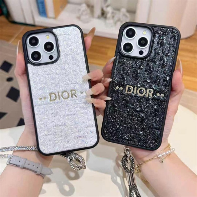 Dior ディオールiphone16/15/14/13Proブランドスマホケース レディース向けiphone16/15/14/13Proケース かわいい Dior アイフォン16/15プロ/14/13カバー