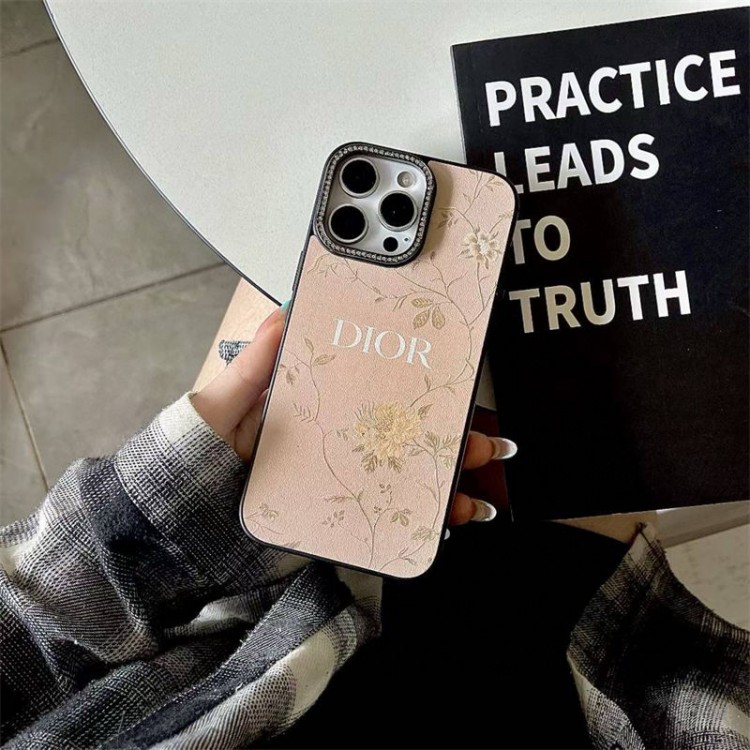 Dior ディオールiphone16/15/17Pplus//14/13Proブランドスマホケースレディース向け ディオールiphone 17pro max/16/15/14/13Proケースハイエンドiphone16/15 17Pro Max/14plusカバー