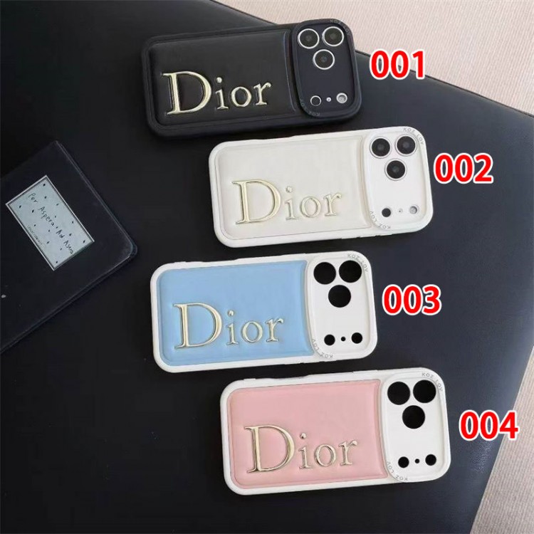 Dior ディオールハイブランドアイフォン17 プロマックス 16e 15プロ/14/13スマホケースかわいいアイフォン17pro /16/15プロ/14/13カバーハイエンドiphone16/15 17Pro Max/14plusカバー