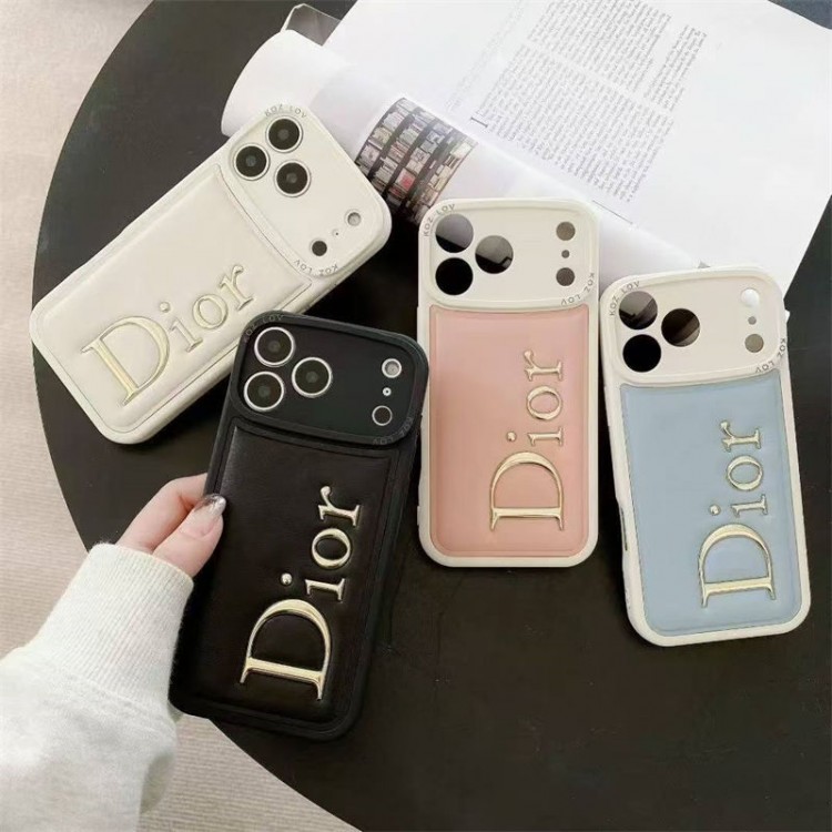 Dior ディオールハイブランドアイフォン17 プロマックス 16e 15プロ/14/13スマホケースかわいいアイフォン17pro /16/15プロ/14/13カバーハイエンドiphone16/15 17Pro Max/14plusカバー