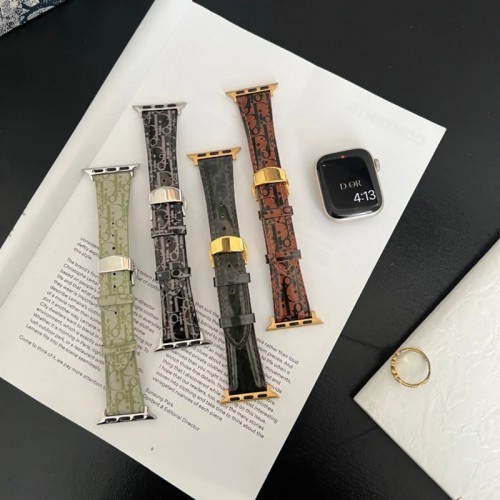 Dior ディオール アップルウォッチ ultra 49mmブランドベルト高級感 Apple Watch 11 se3 10 9 8 7 se2/6/5/4/3/2/1ベルト 軽量 フィット 通気性男性向けアップルウオッチ se3/se2/7 8 9 10 11スポーツベルト 上質ブランドiwatch 11 7 8 9 10バンド 丈夫