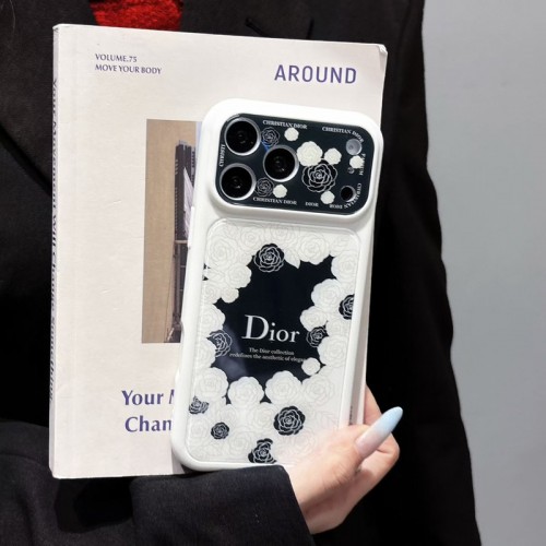 Dior ディオールiphone17 /Air/16/15/14/13 Pro Max/17eケースブランドコピー男女兼用携帯カバーiphone Air/16/15/14/17Pro Max airレディース向け iphone 17pro max/ air /16/15/14/13Proケース