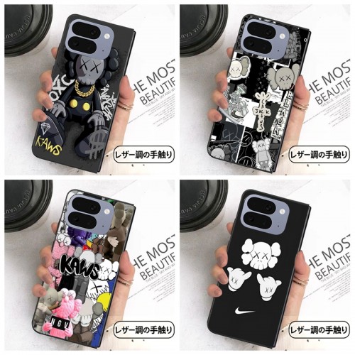 Kaws カウズアイフォン ultra 折り畳みブランド携帯ケースファッションgalaxy z flip8 7 6 5/z flip4/z flip3ケースブランドgalaxy z fold 8 7 6 5/z fold4メンズレディースケース高級感galaxyz flip5/z flip4/z fold5/z fold4ブランドケース