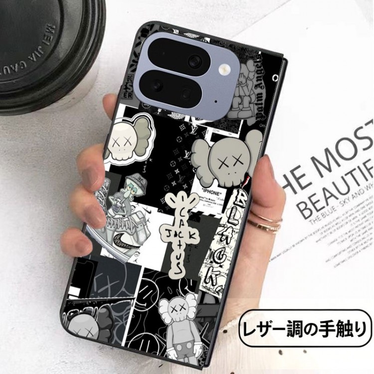 Kaws カウズアイフォン ultra 折り畳みブランド携帯ケースファッションgalaxy z flip8 7 6 5/z flip4/z flip3ケースブランドgalaxy z fold 8 7 6 5/z fold4メンズレディースケース高級感galaxyz flip5/z flip4/z fold5/z fold4ブランドケース